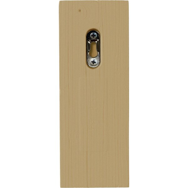 Ekena Millwork 3"W x 4 3/4"D x 8"H Small Felix Wood Corbel, Alder - CORW03X04X08FEAL