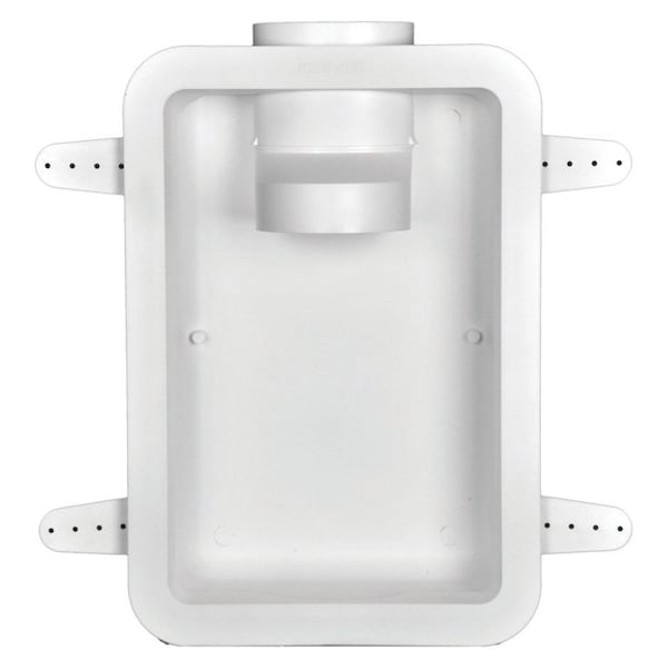 Dundas Jafine DUNDAS JAFINE DRB4XZW Dryer Vent Box, 3.45 in W, 17-1/2 in H, Polystyrene - DRB4XZW