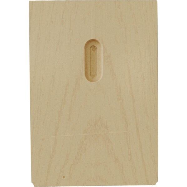 Ekena Millwork 5 1/4"W x 5"D x 7 1/2"H Bedford Bracket, Maple - BKTW05X05X08BEMA