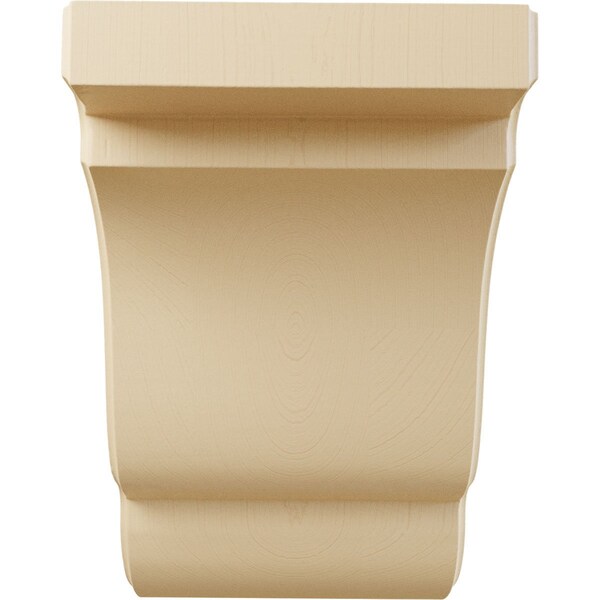 Ekena Millwork 5 1/4"W x 5"D x 7 1/2"H Bedford Bracket, Maple - BKTW05X05X08BEMA