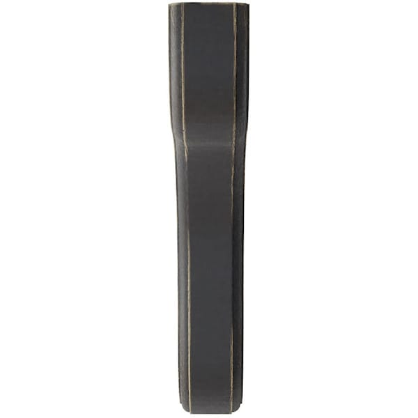 Ekena Millwork 1 3/4"W x 10 1/2"D x 10 1/2"H Eaton Wood Vintage Decor Bracket, Black - BKTWD02X11X11EABL