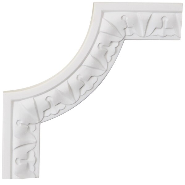 Ekena Millwork 6"W x 6"H x 1/2"P Nexus Acanthus Leaf Panel Moulding Corner (matches moulding PML01X00NE) - PML06X06NE-2