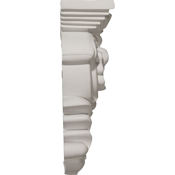 Ekena Millwork 5 1/2"W x 2 3/4"D x 9 3/8"H Royal Leaf Corbel - COR05X02X09MO