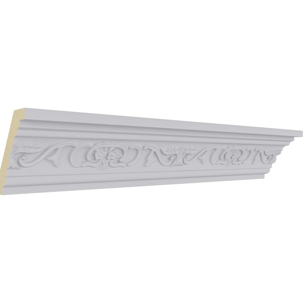 Ekena Millwork 3 1/4"H x 2 1/2"P x 4 1/8"F x 94 1/2"L Dauphine Crown Moulding - MLD03X02X04DA