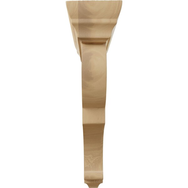 Ekena Millwork 2 1/2"W x 5 1/2"D x 10"H Medium Rojas Wood Corbel, Cherry - CORW02X05X10RJCH