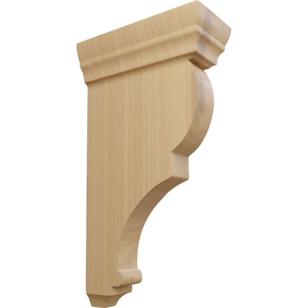 Ekena Millwork 2 1/2"W x 5 1/2"D x 10"H Medium Rojas Wood Corbel, Cherry - CORW02X05X10RJCH