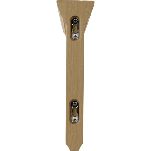 Ekena Millwork 2 1/2"W x 5 1/2"D x 10"H Medium Rojas Wood Corbel, Cherry - CORW02X05X10RJCH