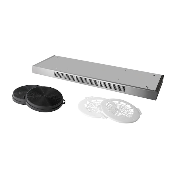 Broan 30-in. Stainless Steel Non-Duct Recirculation Kit for Broan ELITE E60 & E64 Series Vent Hoods - ANKE60302SS