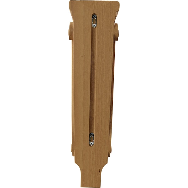 Ekena Millwork 6 1/4"W x 3"D x 22"H Large Acanthus Pilaster Corbel, Cherry - CORW06X03X22PACH