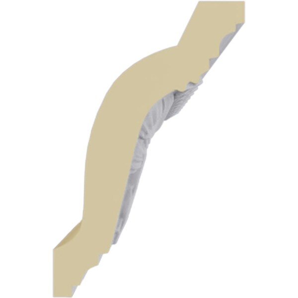Ekena Millwork 4 1/4"H x 2 3/4"P x 5"F x 94 1/2"L Scott Crown Moulding - MLD04X03X05SC