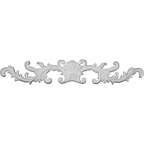 Ekena Millwork 34 1/8"W x 5 7/8"H x 1 5/8"P Pescara Onlay - ONL34X06X02PE