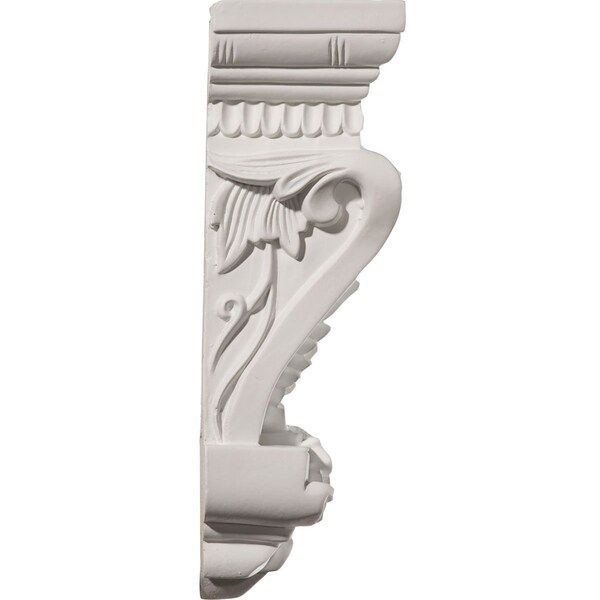 Ekena Millwork 4 3/4"W x 3 1/8"D x 9 3/4"H Salo Corbel - COR04X03X09SA