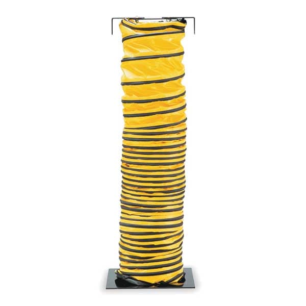 Allegro Industries Blower Ducting, 15 ft., Black/Yellow - 9550-15