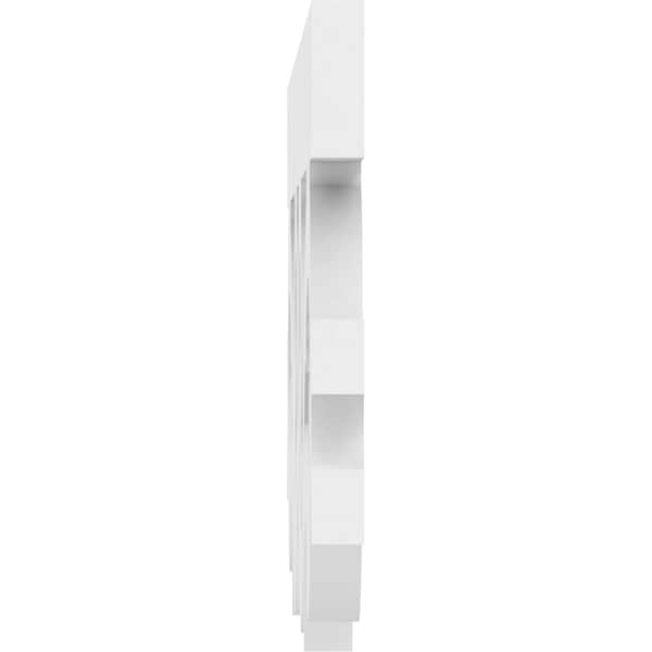 Ekena Millwork Corbin Architectural Grade PVC Running Trim, 8"H x 5/8"P x 48"L - RUNP08X0625X48CRB
