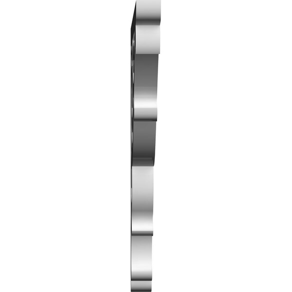 Ekena Millwork Athens Architectural Grade PVC Bracket, 5/8"W X 8"D X 8"H - BKTP01X08X08AT