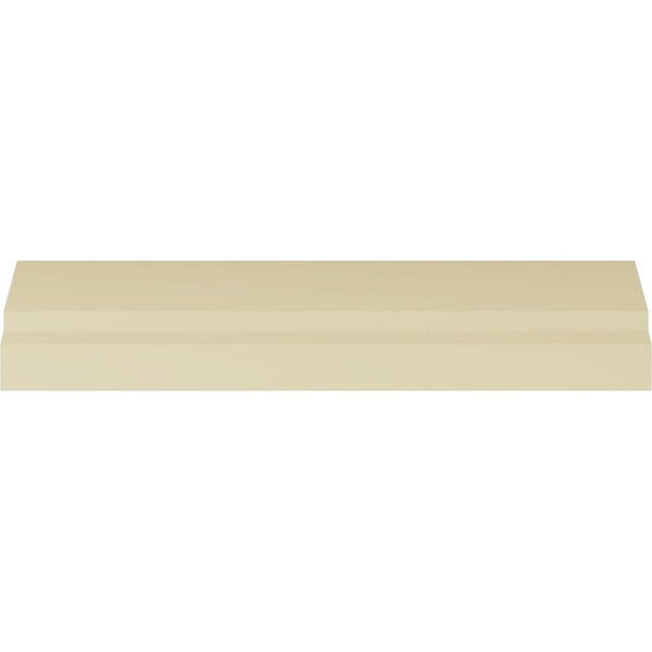 Ekena Millwork 3 5/8"H x 2 1/4"P x 4 1/4"F x 94 1/2"L, (1 3/8" Repeat) Heaton Crown Moulding - MLD04X02X04HE