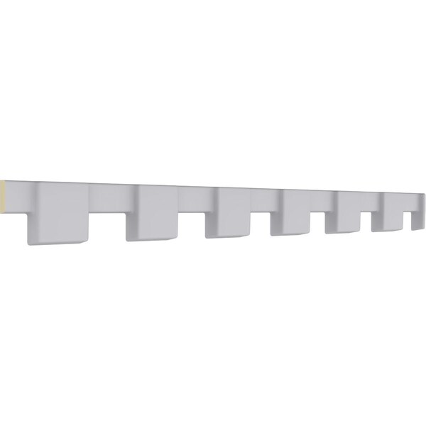 Ekena Millwork 1"H x 1/4"P x 96"L (1 7/8" Repeat) Dentil Block Moulding - MLD00X00DE