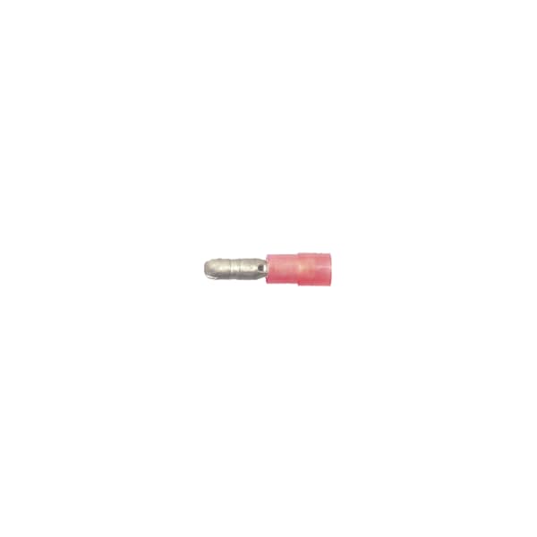 Terminales de bala macho de nylon de calibre 22-18 AWG con terminal de 0.157" PK25 - 163170-025