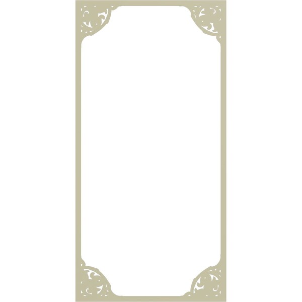 Ekena Millwork 31-in. W x 62-in. H Kepler Panel Moulding Kit Single Panel - PMLKKP31X62A