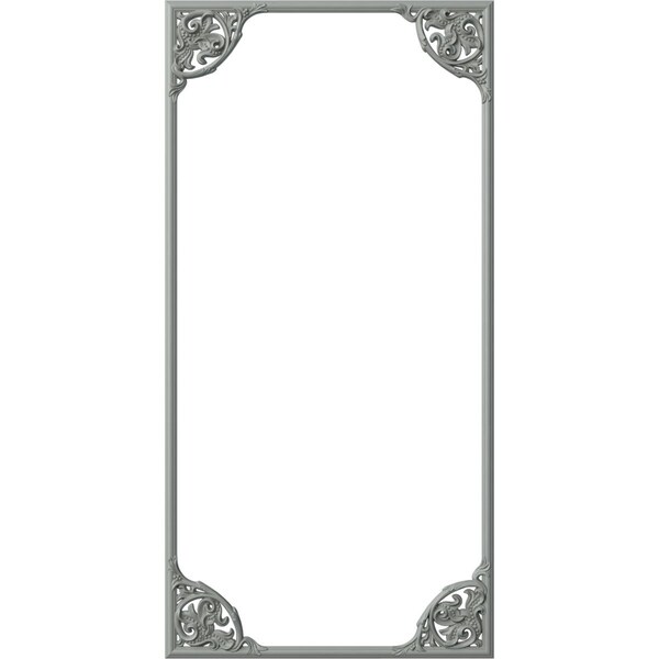 Ekena Millwork 31-in. W x 62-in. H Kepler Panel Moulding Kit Single Panel - PMLKKP31X62A