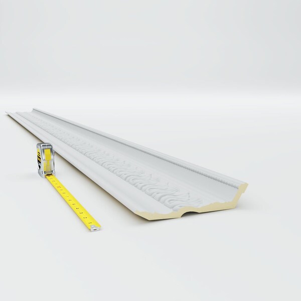 Ekena Millwork 6 7/8"H x 5 1/8"P x 8 5/8"F x 94 1/2"L Tirana Crown Moulding - MLD06X05X08TI