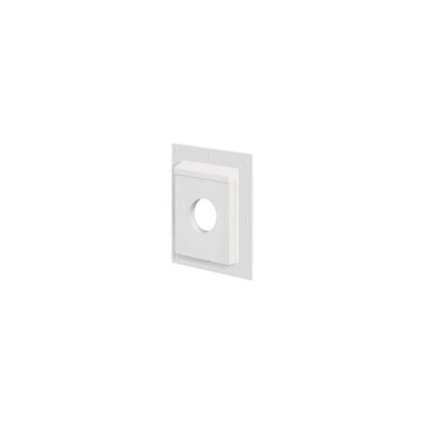 Builders Edge SturdiMount 3SMU811TW4 Mounting Block, 11-9/16 in W, Universal Mounting, Fiber Cement, White - 3SMU811TW4