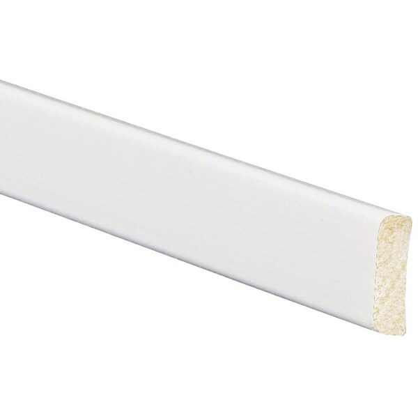 Inteplast Group 142 Screen Trim, 8 ft L, 34 in W, Polystyrene, Crystal White - 91420800032
