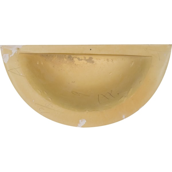 Ekena Millwork Wall Sconce, 4.88 in H, 12-3/4 in W, Factory Primed - SCO12X06X04TR