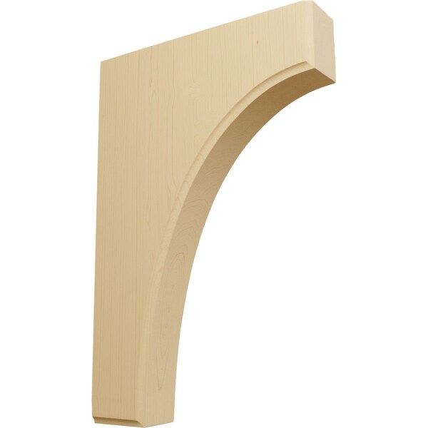 Ekena Millwork 1 3/4"W x 8"D x 12"H Clarksville Bracket, Alder - BKTW02X08X12CVAL