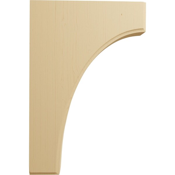 Ekena Millwork 1 3/4"W x 8"D x 12"H Clarksville Bracket, Alder - BKTW02X08X12CVAL
