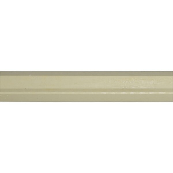 Ekena Millwork SAMPLE - 3 5/8"H x 2 1/4"P x 4 1/4"F x 12"L, (1 3/8" Repeat) Heaton Crown Moulding - SAMPLE-MLD04X02X04HE