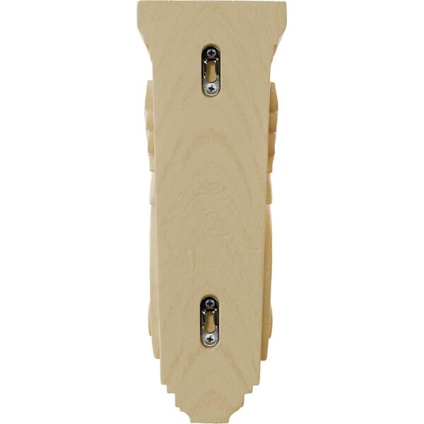 Ekena Millwork 5"W x 7"D x 14"H Large Traditional Acanthus Corbel, Maple - CORW05X07X14TAMA