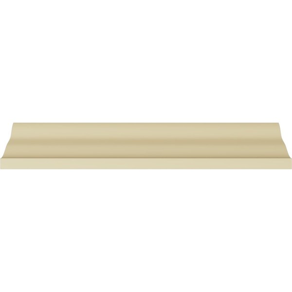 Ekena Millwork 3"H x 2 7/8"P x 4 1/8"F x 94 1/2"L Lanarkshire Crown Moulding - MLD03X02X04LA