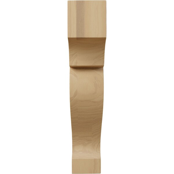 Ekena Millwork 1 3/4"W x 4 1/2"D x 9"H Large Dearborn Wood Corbel, Cherry - CORW02X09X05DRCH