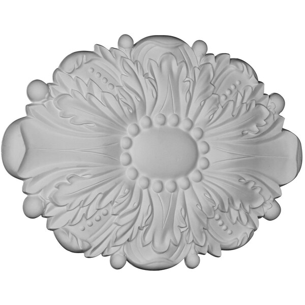 Ekena Millwork 18 3/8"W x 12 1/4"H x 1"P Palmetto Beaded Onlay - ONL18X12X01PM