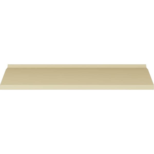 Ekena Millwork 3 1/8"H x 3 1/8"P x 4 1/2"F x 94 1/2"L Butterfly Crown Moulding - MLD03X03X05BT