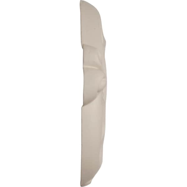 Ekena Millwork 8"W x 3 1/8"H x 1/2"P Chateau Onlay, Left - ONL08X03X01CH-L