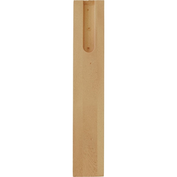 Ekena Millwork 1 1/2"W x 6"D x 8 1/2"H Bulwark Bracket, Red Oak - BKT01X06X08BURO