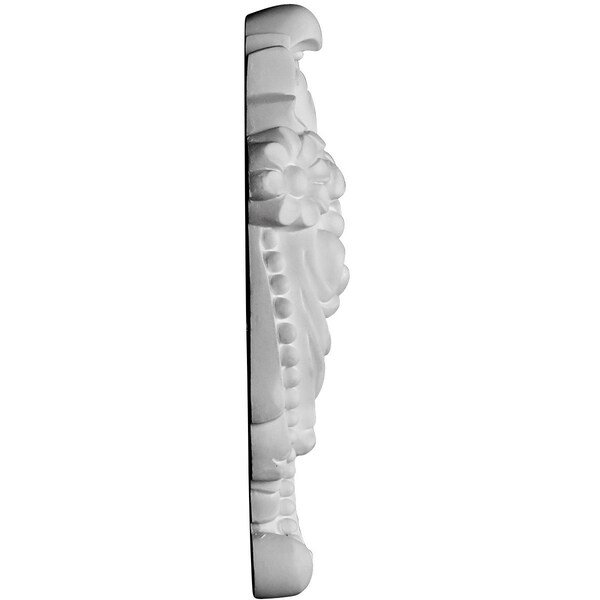 Ekena Millwork 6"W x 8 1/2"H x 1 1/2"P Beaded Center Onlay - ONL06X08X01BE