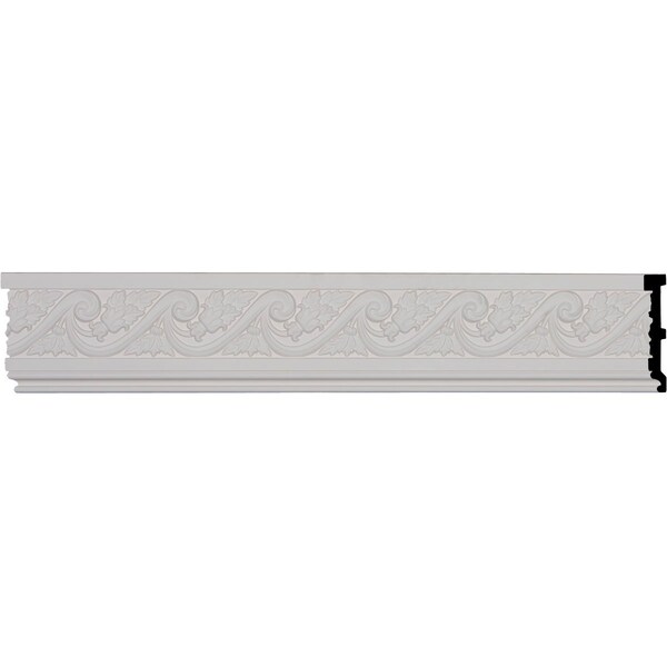 Ekena Millwork SAMPLE - 5"H x 1"P x 12"L Wellington Chair Rail - SAMPLE-CHA05X01WE