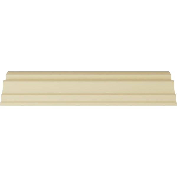 Ekena Millwork 7 1/4"H x 5"P x 8 3/4"F x 94 1/2"L, (4" Repeat), Egg and Dart Crown Moulding - MLD07X05X08EG