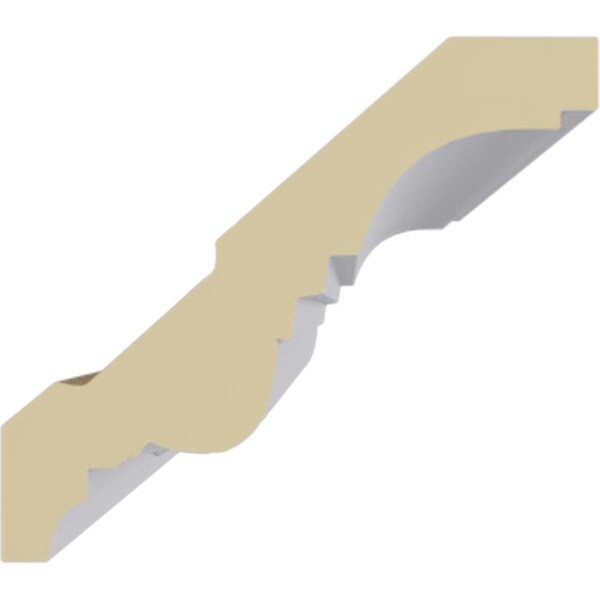 Ekena Millwork 2 3/4"H x 3 1/8"P x 4 1/4"F x 94 1/2"L Egg & Dart Crown Moulding - MLD02X03X04EG