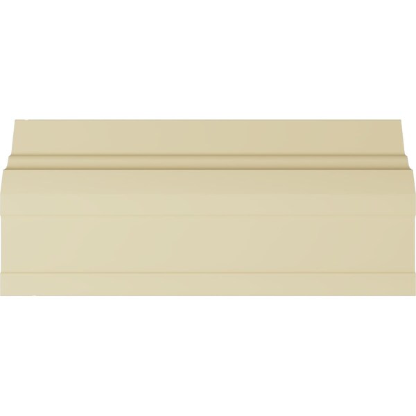 Ekena Millwork 11 7/8"H x 4"P x 12 5/8"F x 94 1/2"L Chesterfield Dentil & Egg Crown Moulding - MLD11X04X12CH