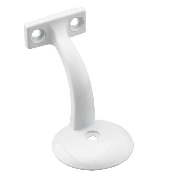 Onward 3 in 76 mm HeavyDuty Handrail Bracket, White - 2281WV