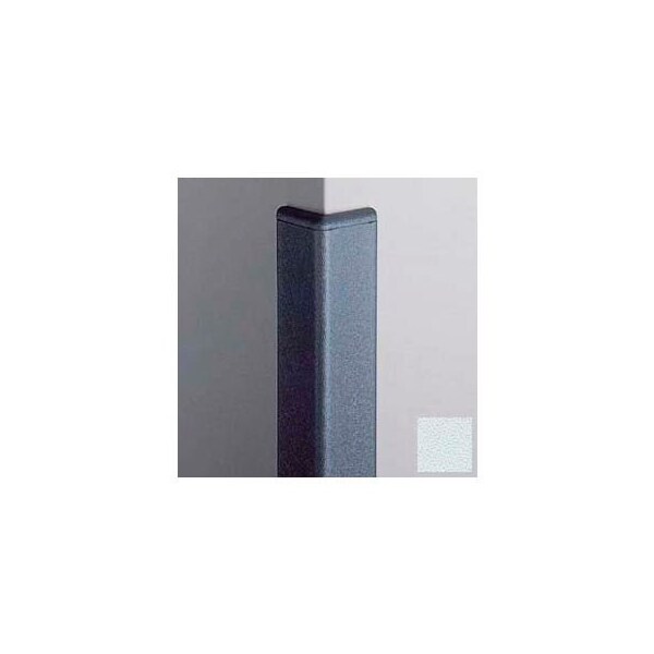 Pawling Surface Mounted Corner Guard 90Deg, 2'' Wings, 4' Height W/Caps, BL Ice - CG-20-4-29
