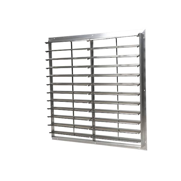 Tpi Commercial Exhaust Shutter, Air-Open/Gravity-Close, For 48" CE Fan - CES-48