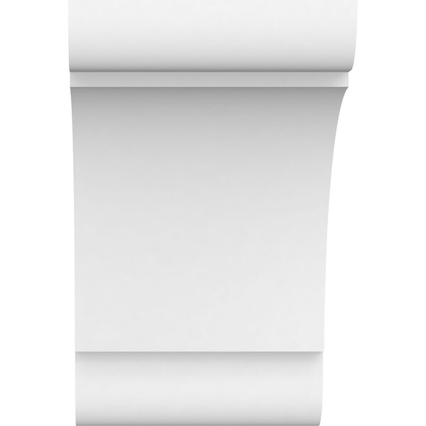 Ekena Millwork Standard Olympic Architectural Grade PVC Corbel, 7"W x 12"D x 12"H - CORP07X12X12OLY