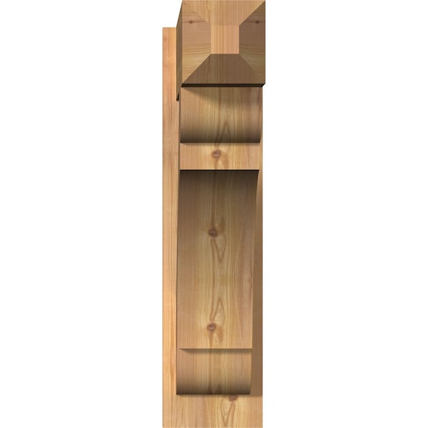Ekena Millwork Olympic Smooth Craftsman Outlooker, Western Red Cedar, 7 1/2"W x 26"D x 30"H - OUT08X26X30OLY04SWR