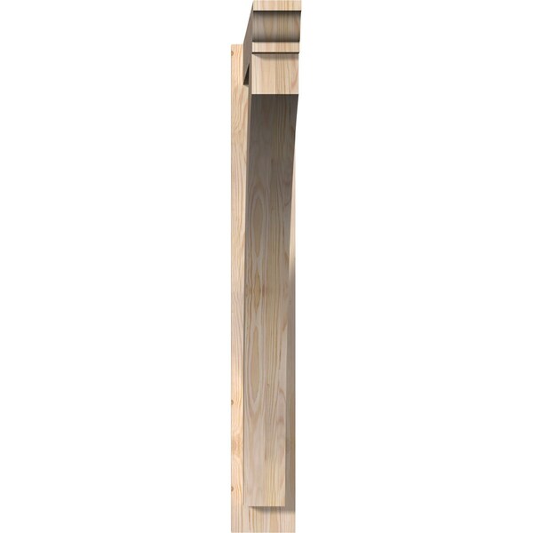 Ekena Millwork Thorton Traditional Smooth Outlooker, Douglas Fir, 5 1/2"W x 34"D x 42"H - OUT06X34X42THR01SDF
