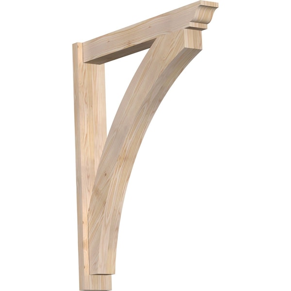 Ekena Millwork Thorton Traditional Smooth Outlooker, Douglas Fir, 5 1/2"W x 34"D x 42"H - OUT06X34X42THR01SDF
